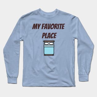 Bed Long Sleeve T-Shirt